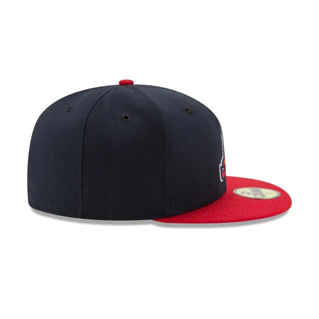 59FIFTY ATLANTA BRAVES NAVY LOGO ANTIGUO