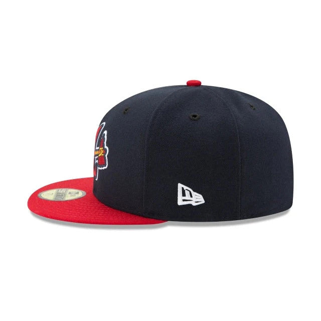 59FIFTY ATLANTA BRAVES NAVY LOGO ANTIGUO