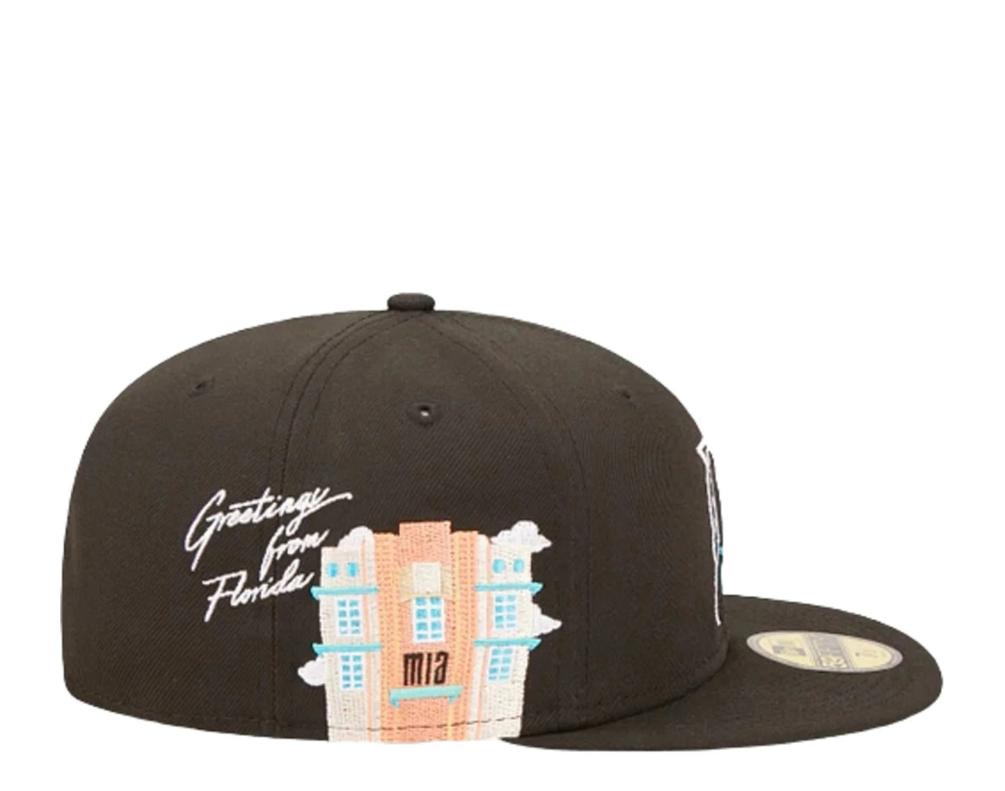 59FIFTY MIAMI MARLINS BLACK ICON