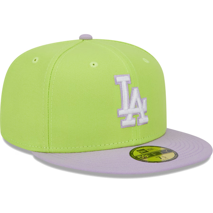 59FIFTY LA DODGERS YELLOW/LILA