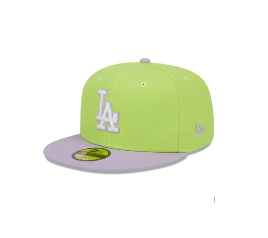 59FIFTY LA DODGERS YELLOW/LILA