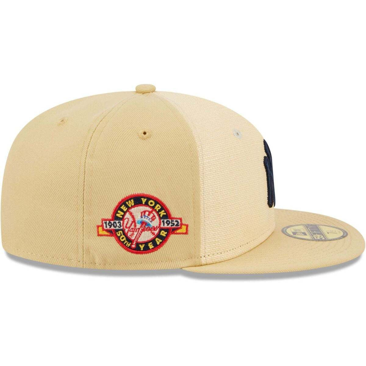 59FIFTY NY YANKEES BEIGE LOGO CELESTE WS 1999
