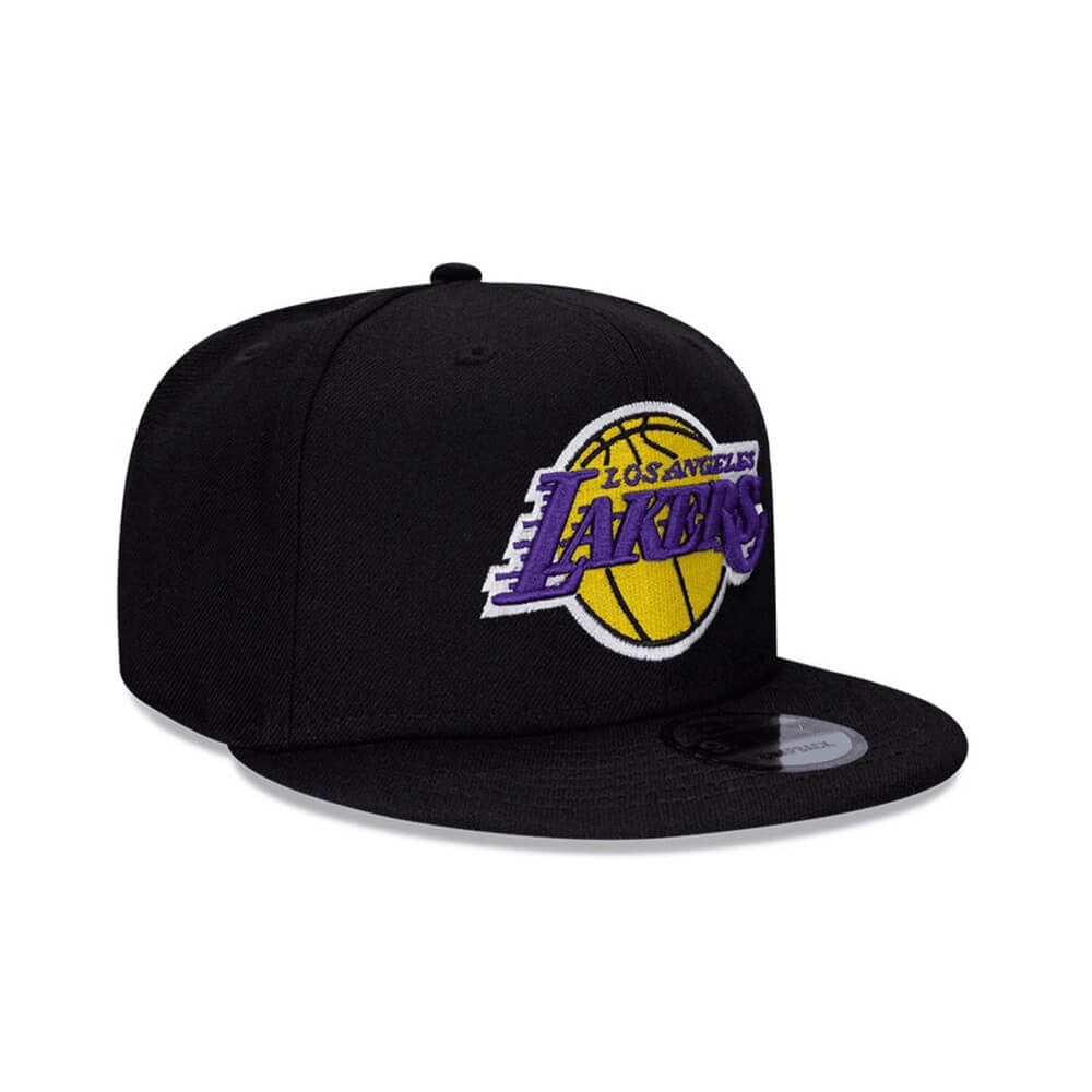 9FIFTY LOS ANGELES LAKERS BLACK YELLOW LOGO