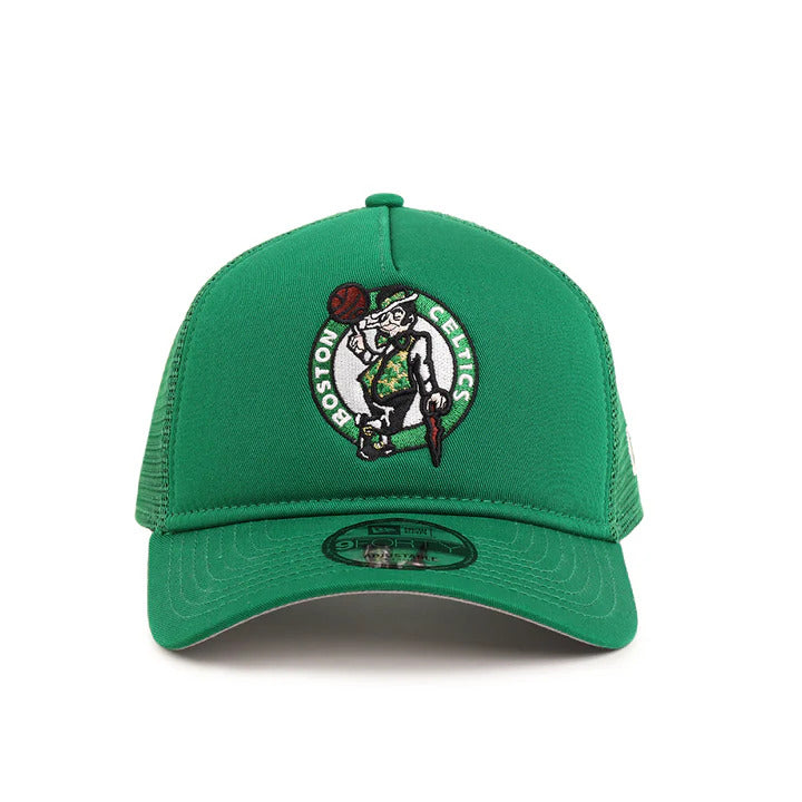 9FORTY A FRAME BOSTON CELTICS GREEN TRUCKER