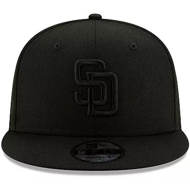 9FIFTY SAN DIEGO PADRES BLACK ON BLACK