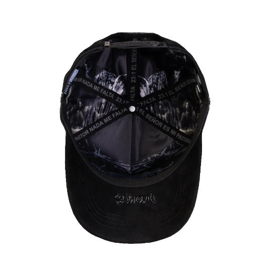 BELICA RICO HATS LA DODGERS BLACK ON BLACK CRUZ