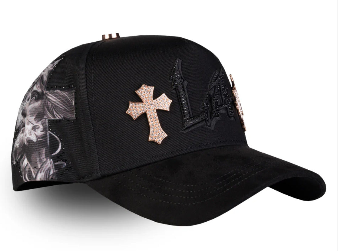 BELICA RICO HATS LA DODGERS BLACK GOLD CRUZ