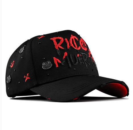 BELICA MZ HATSS RICO MUERTO BLACK RED