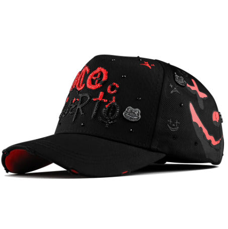 BELICA MZ HATSS RICO MUERTO BLACK RED