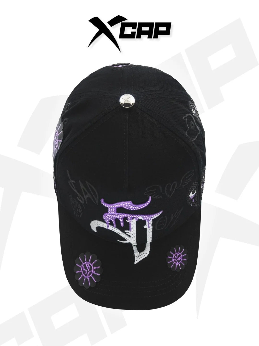 BELICA XCAPS SAN BOYZ BLACK PURPLE