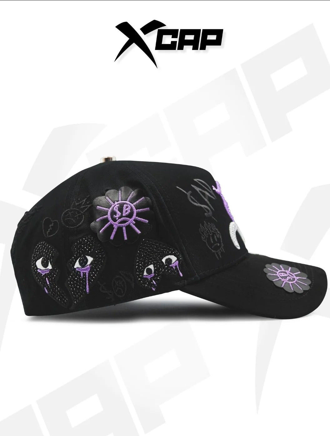 BELICA XCAPS SAN BOYZ BLACK PURPLE