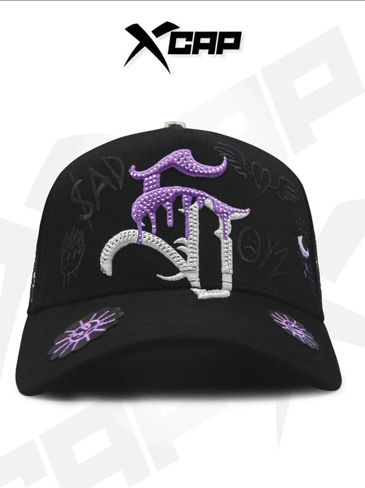 BELICA XCAPS SAN BOYZ BLACK PURPLE