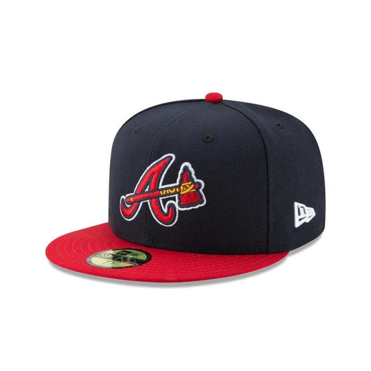59FIFTY ATLANTA BRAVES NAVY LOGO ANTIGUO
