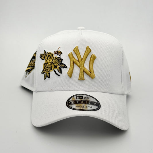 9FORTY A FRAME NY YANKEES WHITE GOLD BEE WS 1996