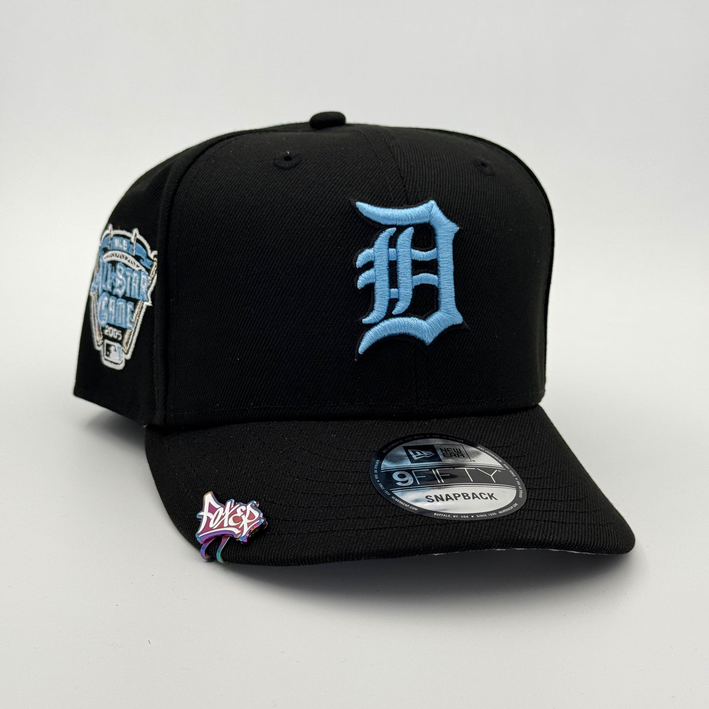 9FIFTY DETROIT TIGER BLACK SKYBLUE LOGO ALL STAR GAME 2005