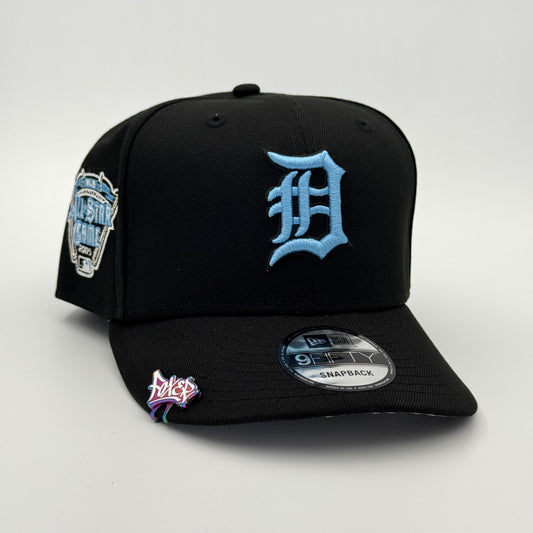 9FIFTY DETROIT TIGER BLACK SKYBLUE LOGO ALL STAR GAME 2005