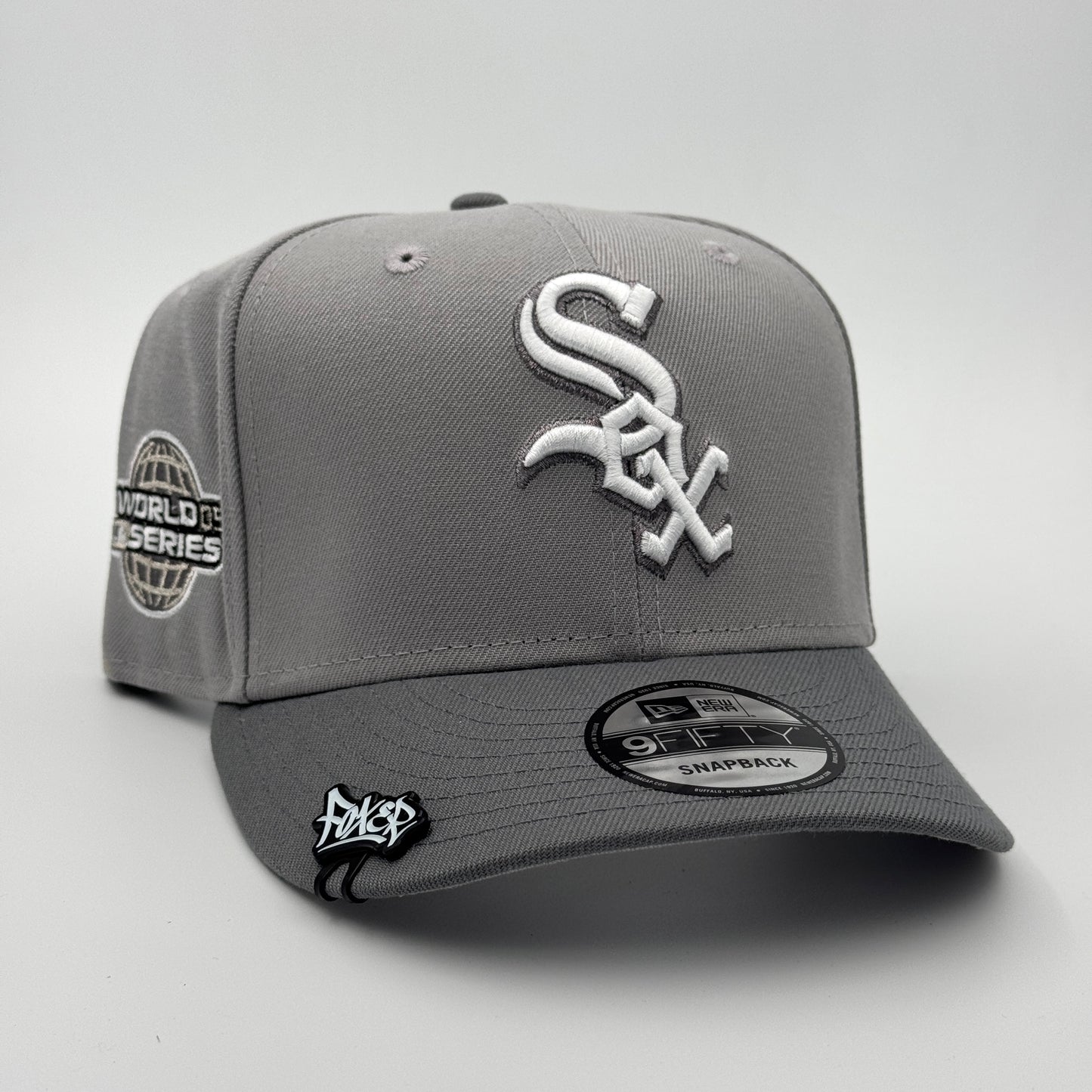 9FIFTY WHITE SOX GREY WHITE LOGO WS 2005