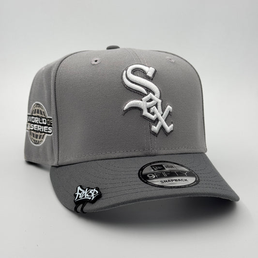 9FIFTY WHITE SOX GREY WHITE LOGO WS 2005