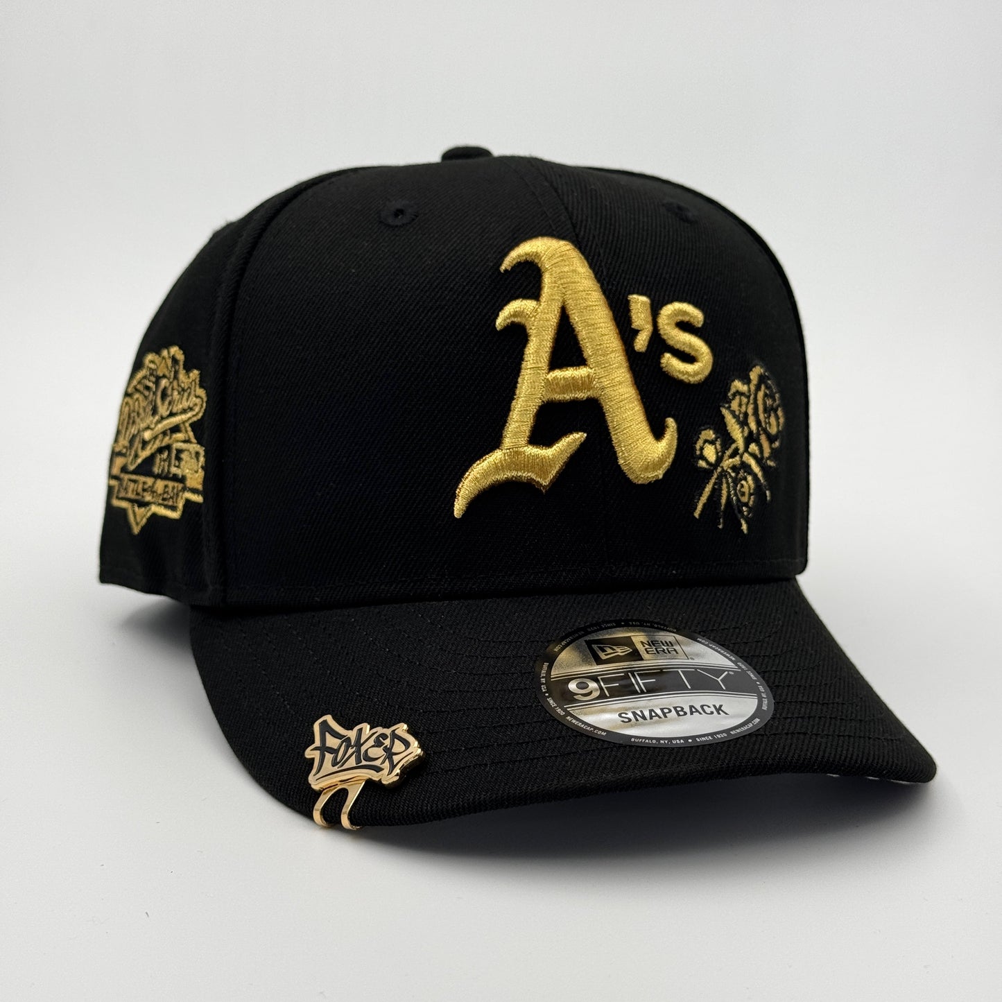 9FIFTY OAKLAND ATHLETICS BLACK GOLD LOGO WS 1989