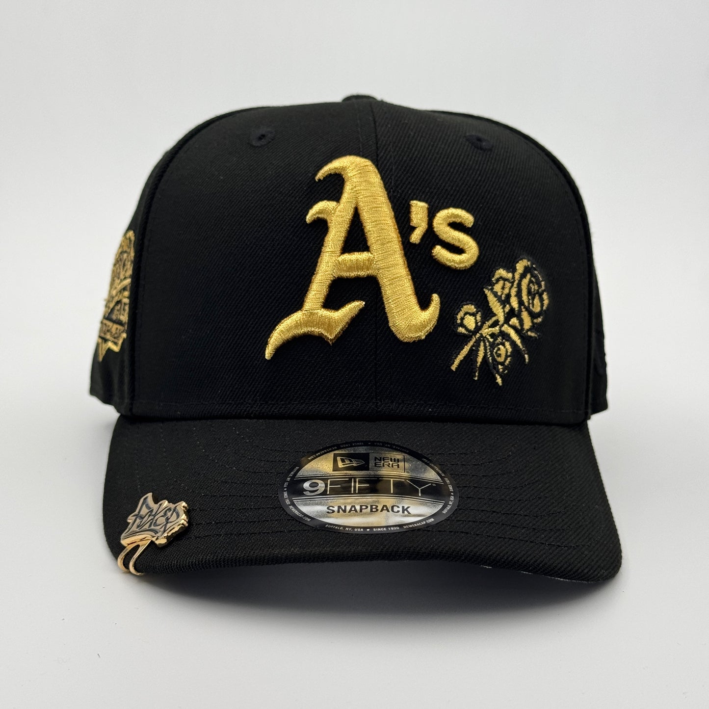 9FIFTY OAKLAND ATHLETICS BLACK GOLD LOGO WS 1989