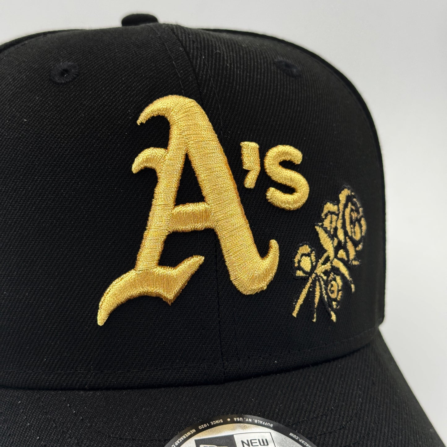 9FIFTY OAKLAND ATHLETICS BLACK GOLD LOGO WS 1989