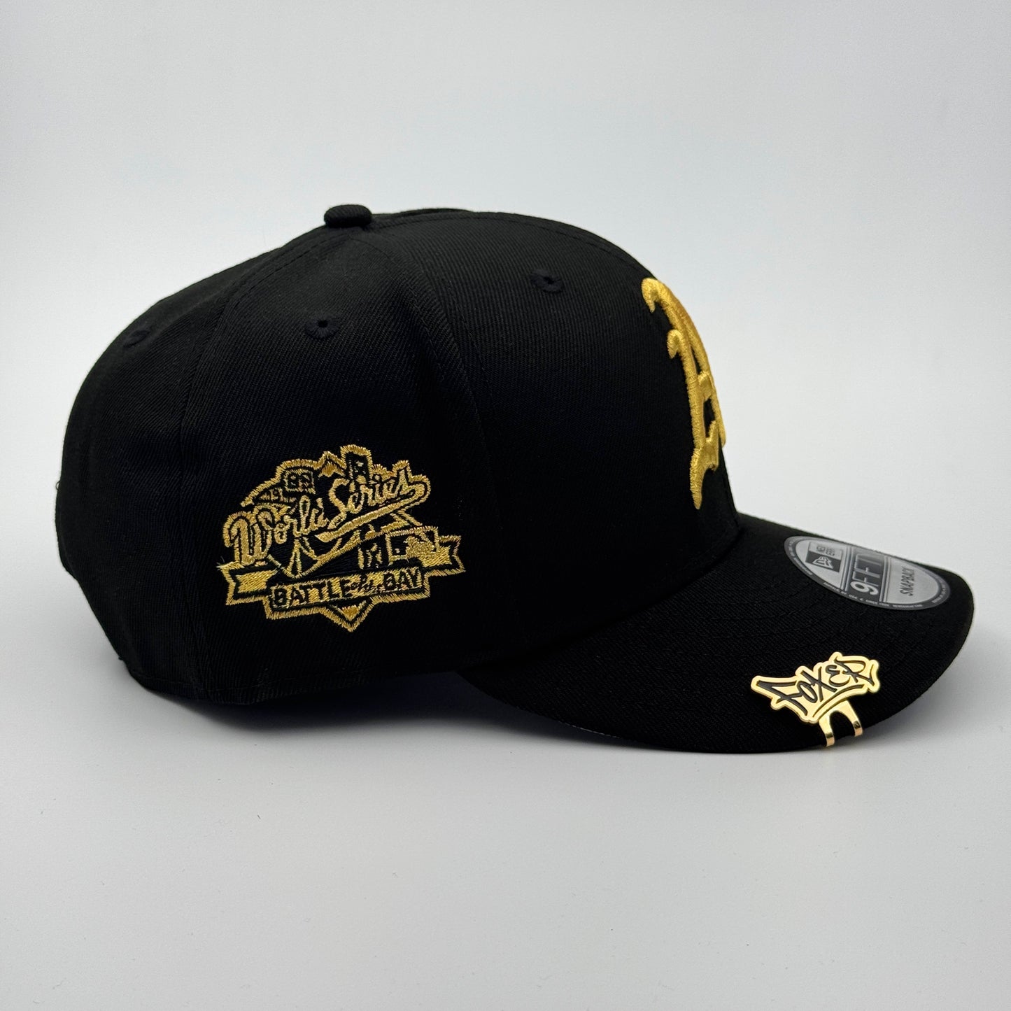 9FIFTY OAKLAND ATHLETICS BLACK GOLD LOGO WS 1989