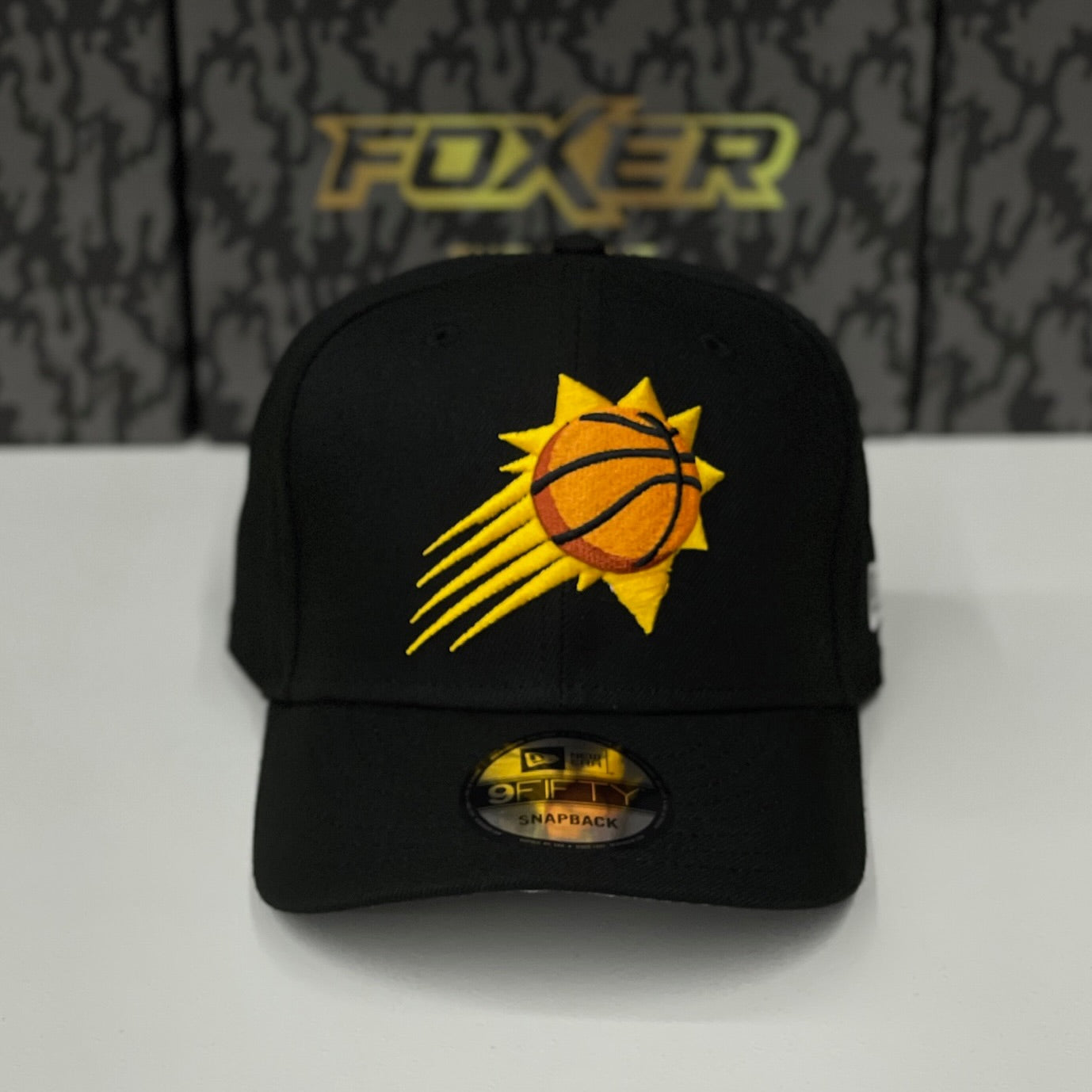 9FIFTY PHOENIX SUN BLACK YELLOW LOGO