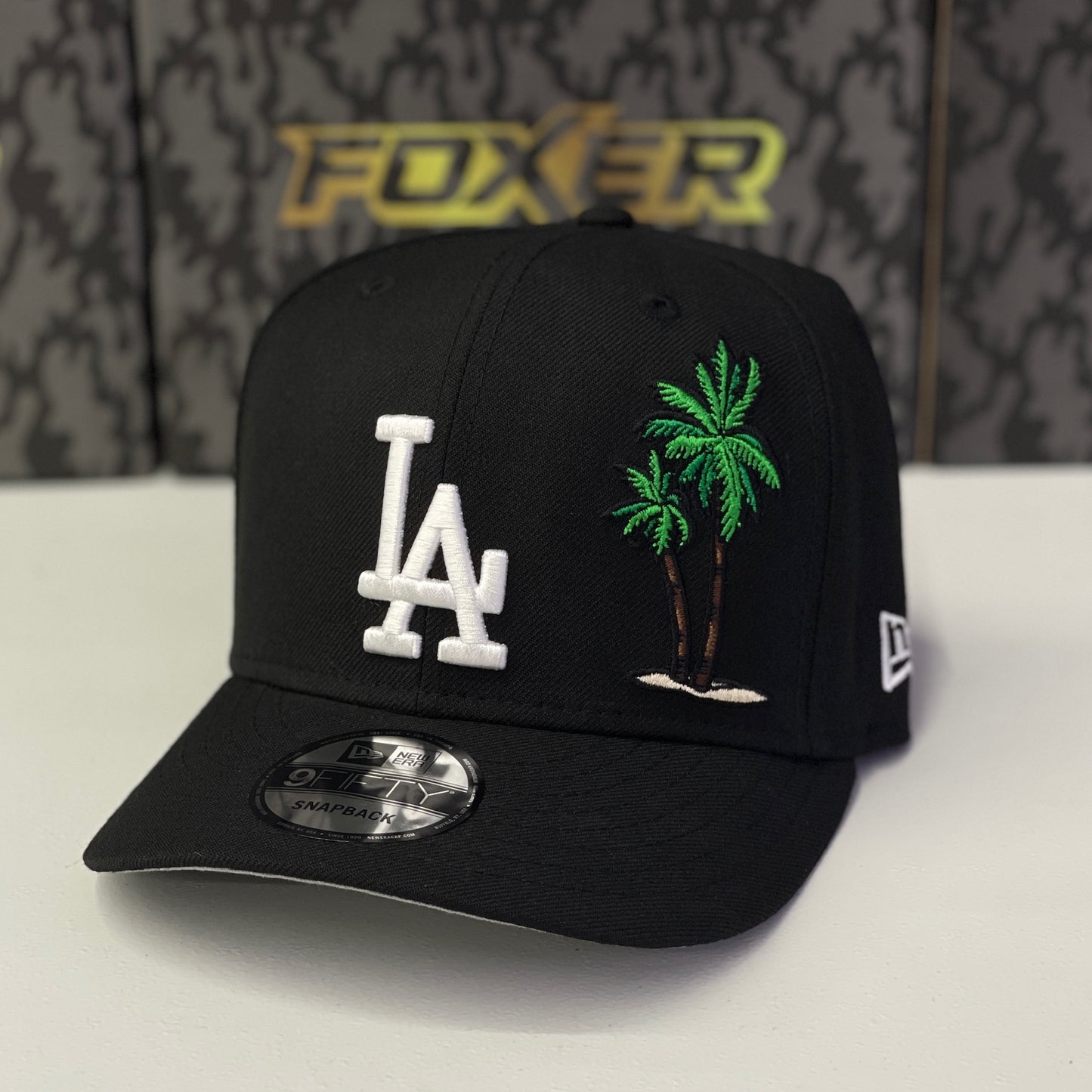 9FIFTY  LA DODGERS BLACK PALMER GREEN
