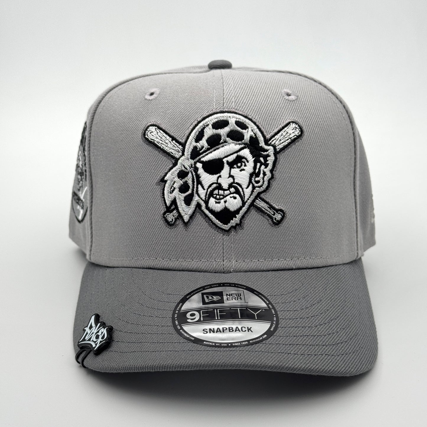 9FIFTY PITTSBURGH PIRATES GREY SILVER LOGO PIRATA ALL STAR GAME 1974