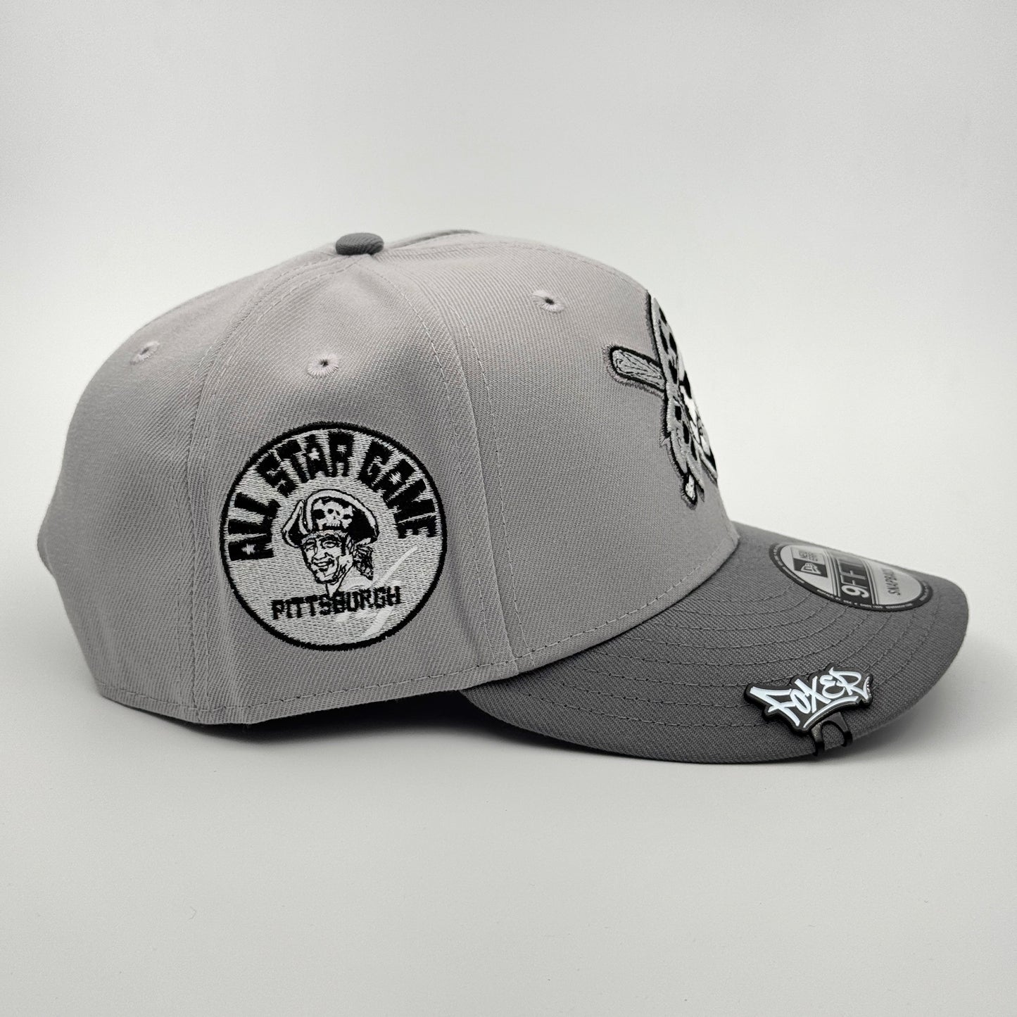 9FIFTY PITTSBURGH PIRATES GREY SILVER LOGO PIRATA ALL STAR GAME 1974