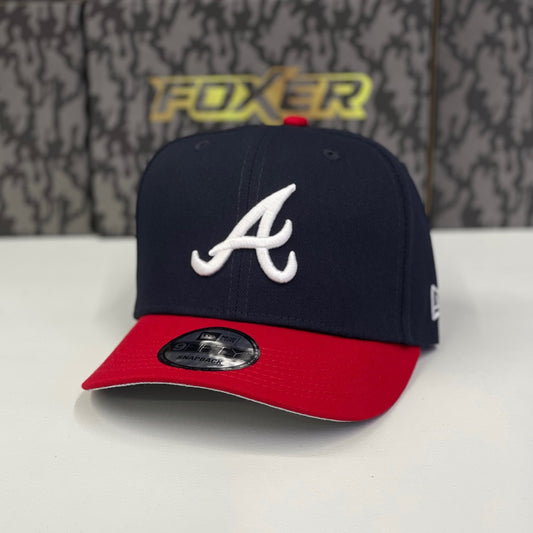 9FIFTY ATLANTA BRAVES NAVY RED