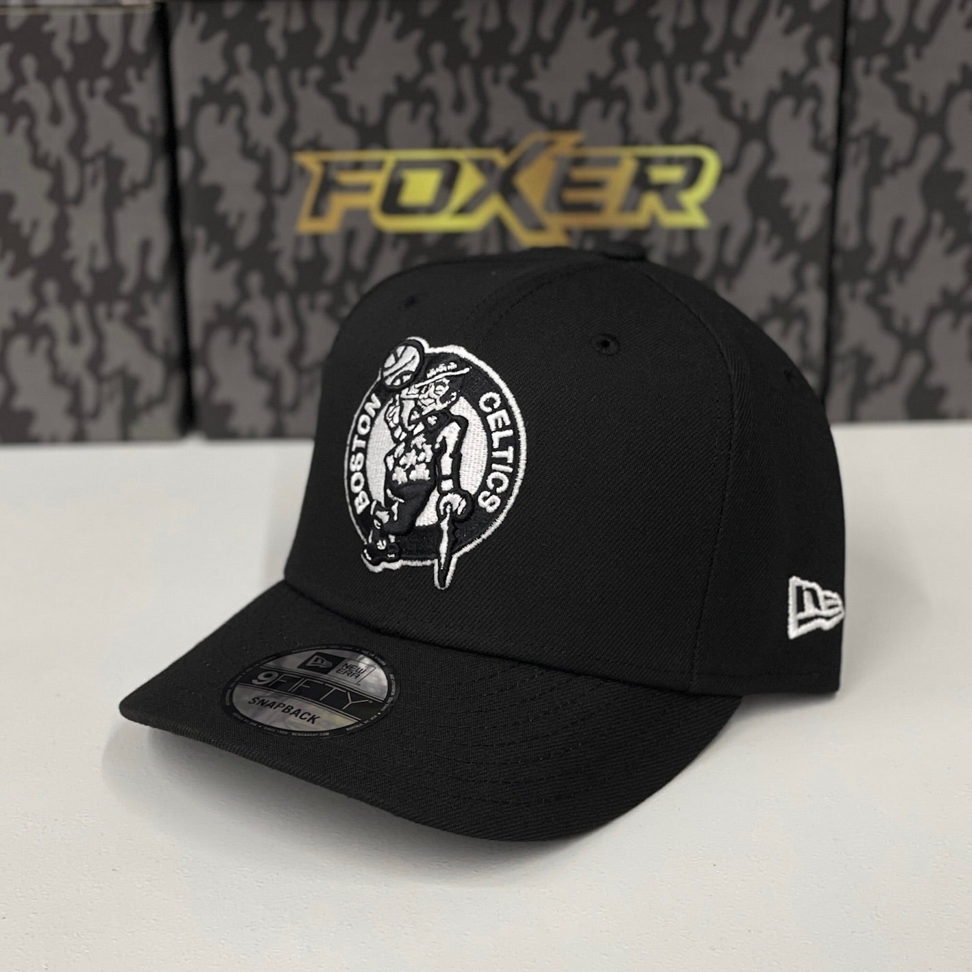 9FIFTY BOSTON CELTICS BLACK WHITE NBA