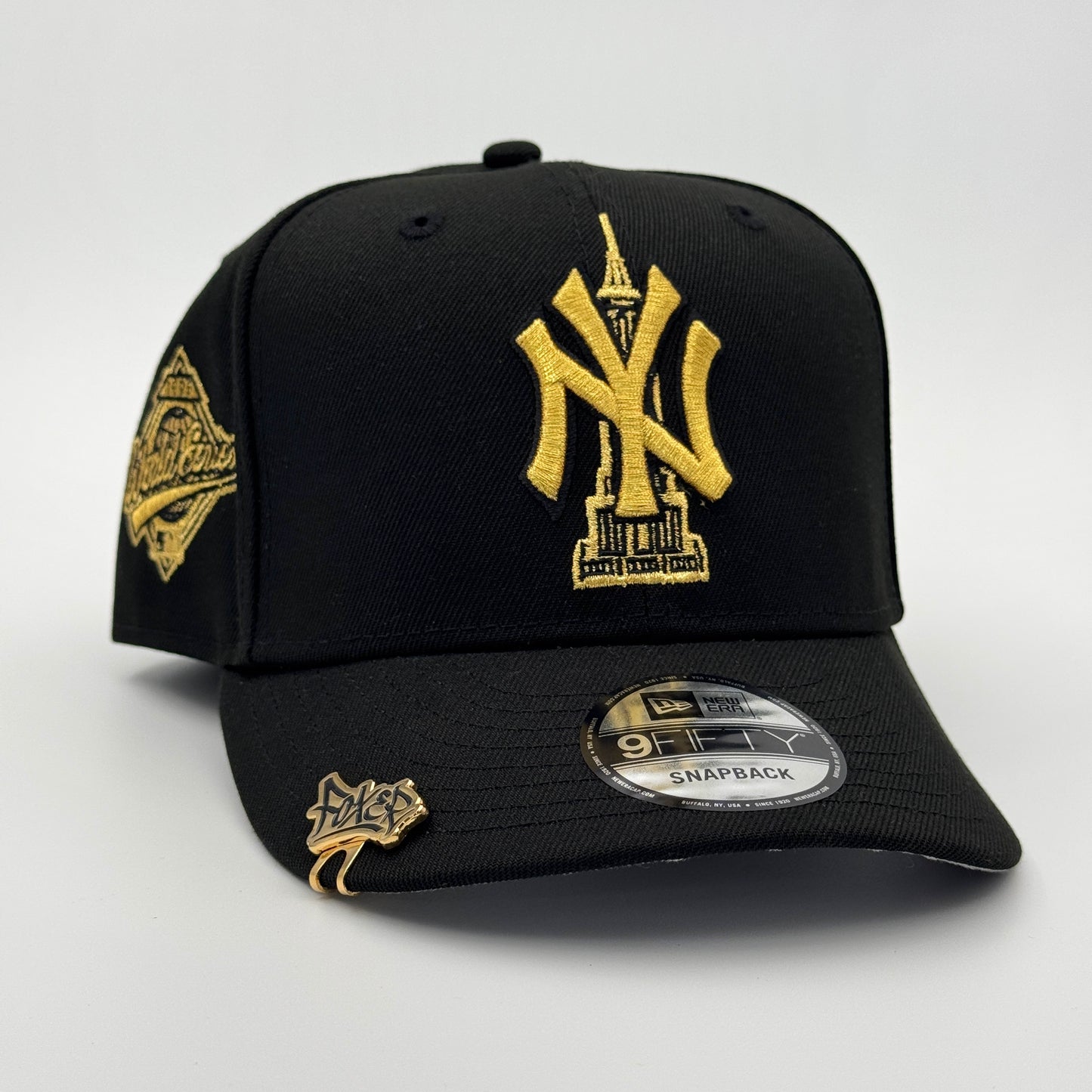 9FIFTY NY YANKEES BLACK GOLD LOGO EMPIRE STATE WS 1996