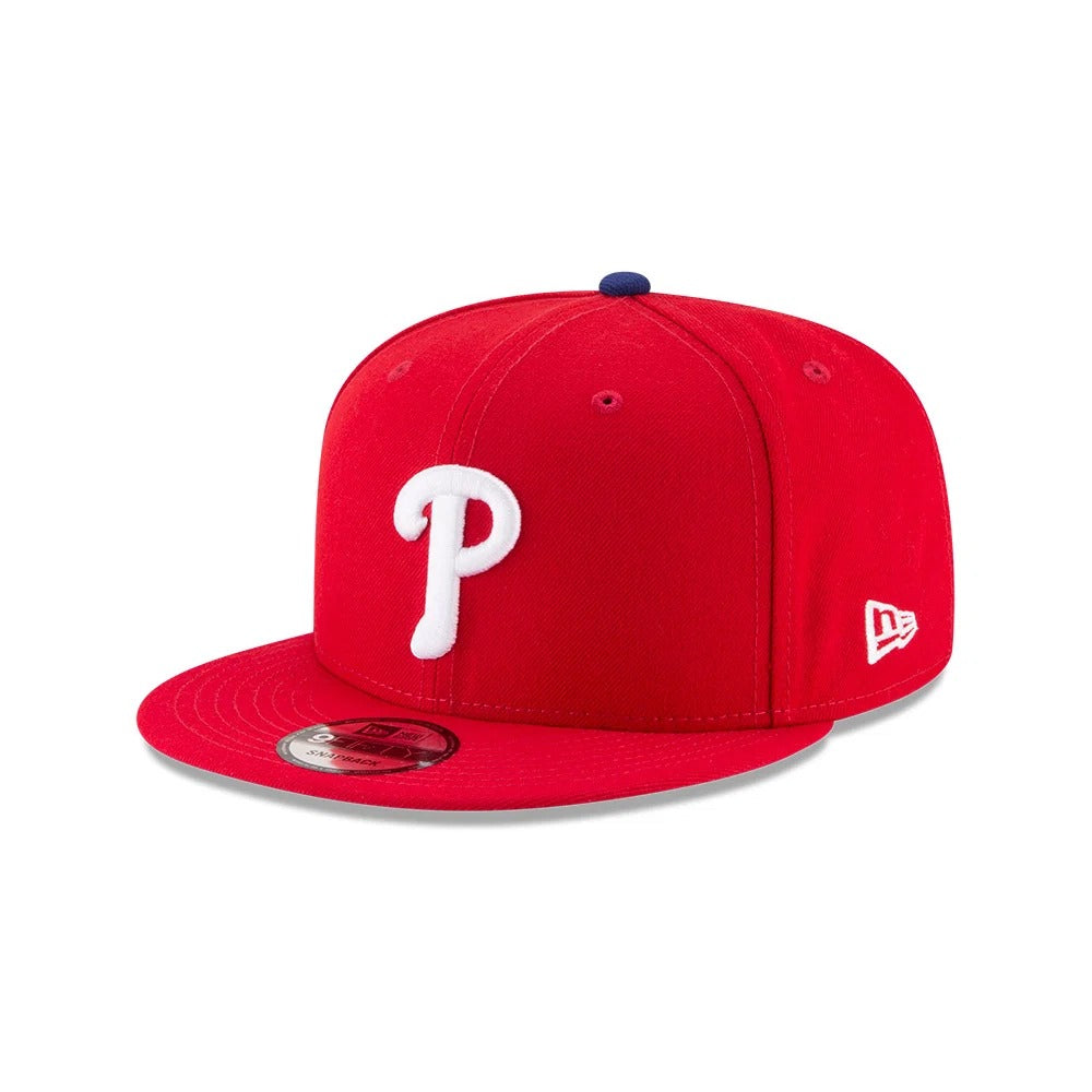9FIFTY PHILADELPHIA RED SCARLET WHITE LOGO