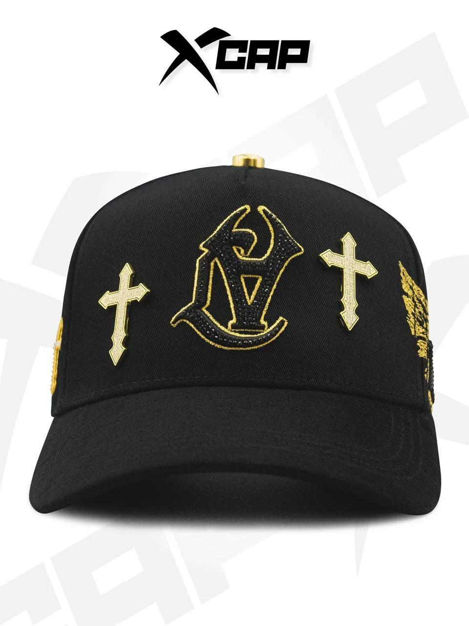 BELICA XCAPS LA DODGERS BLACK GOLD UPSIDE LOGO CRUZ