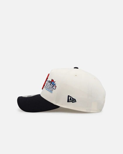 9FORTY A FRAME BOSTON RED SOX BEIGE NAVY VISOR PATCH