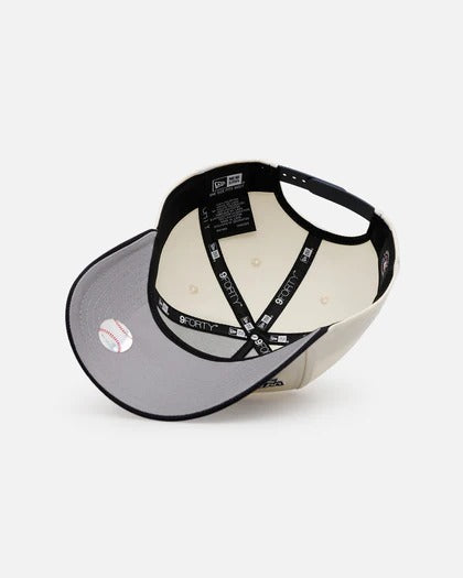 9FORTY A FRAME BOSTON RED SOX BEIGE NAVY VISOR PATCH