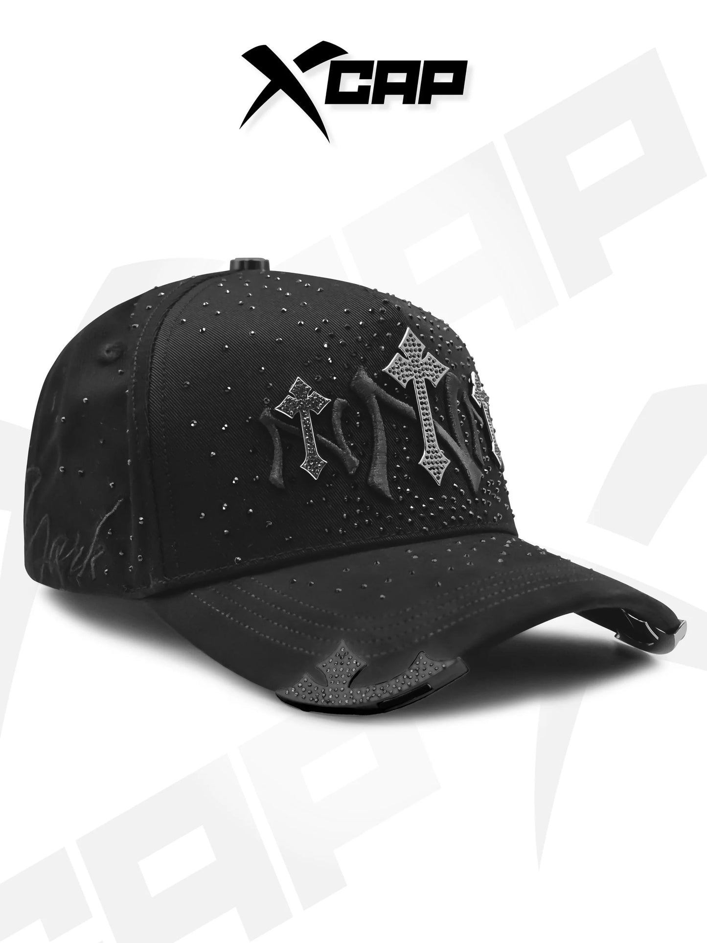 BELICA XCAPS NY YANKEES BLACK ON BLACK  CRUZ