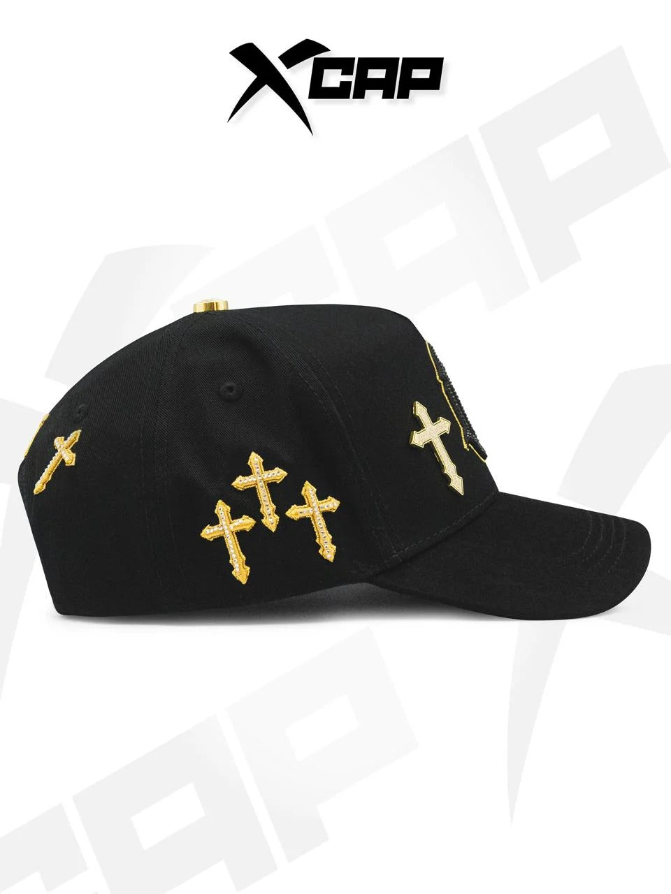 BELICA XCAPS LA DODGERS BLACK GOLD UPSIDE LOGO CRUZ