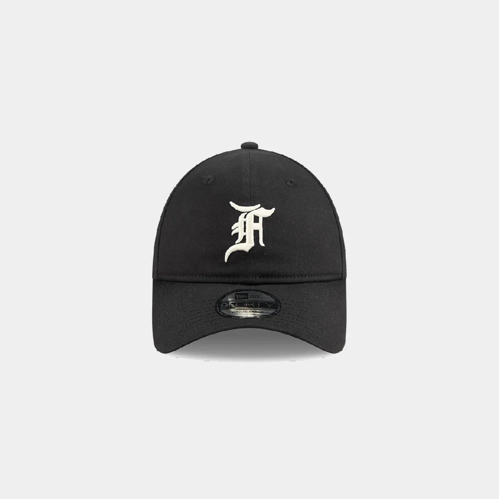 9FORTY FEAR OF GOD BLACK BEIGE LOGO