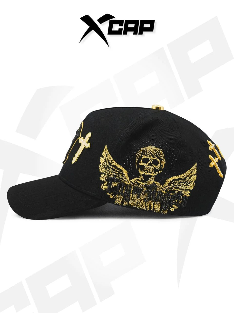 BELICA XCAPS LA DODGERS BLACK GOLD UPSIDE LOGO CRUZ