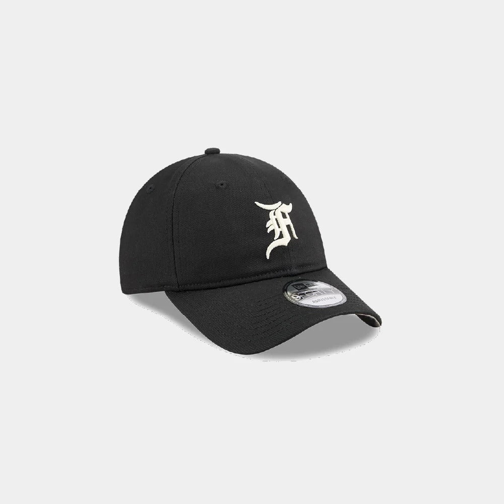 9FORTY FEAR OF GOD BLACK BEIGE LOGO