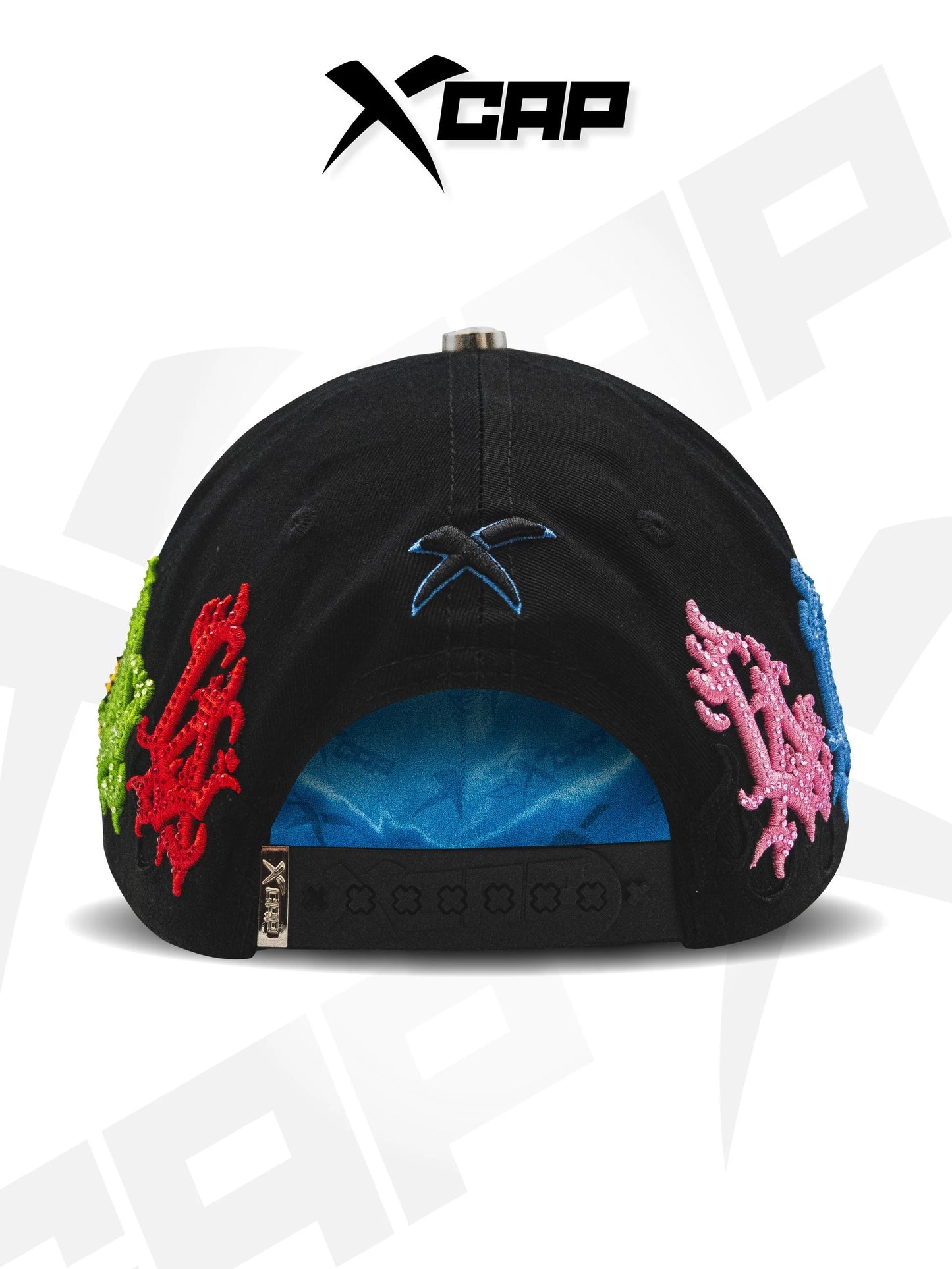 BELICA XCAPS LA DODGERS BLACK COLORS FLAMES