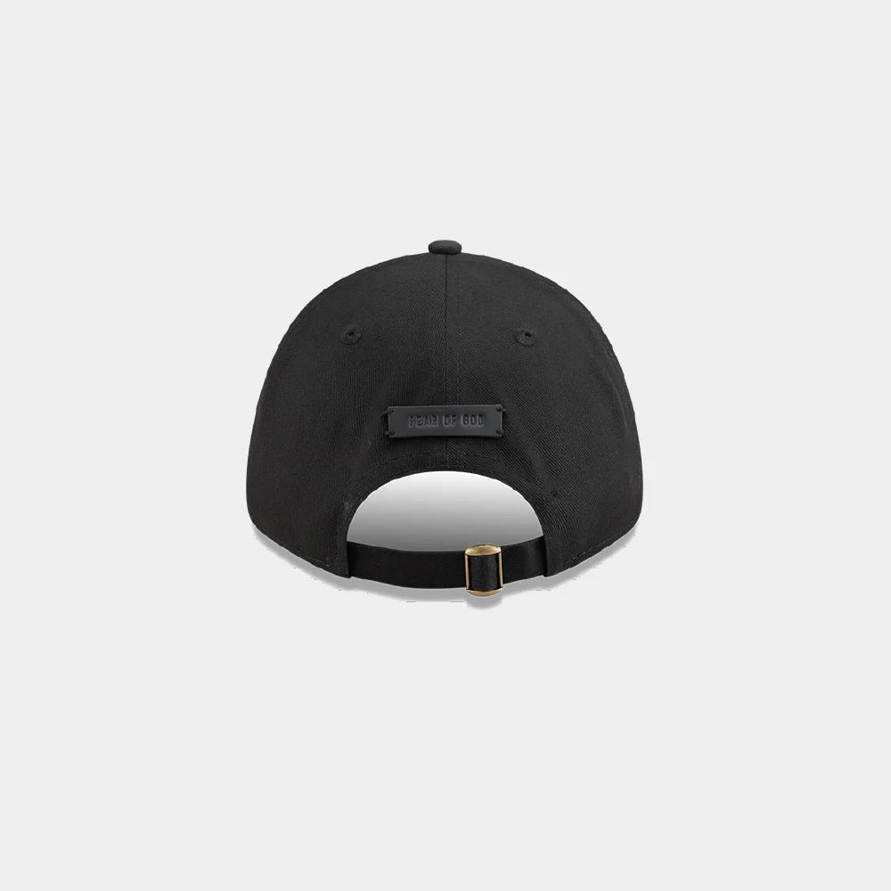 9FORTY FEAR OF GOD BLACK BEIGE LOGO