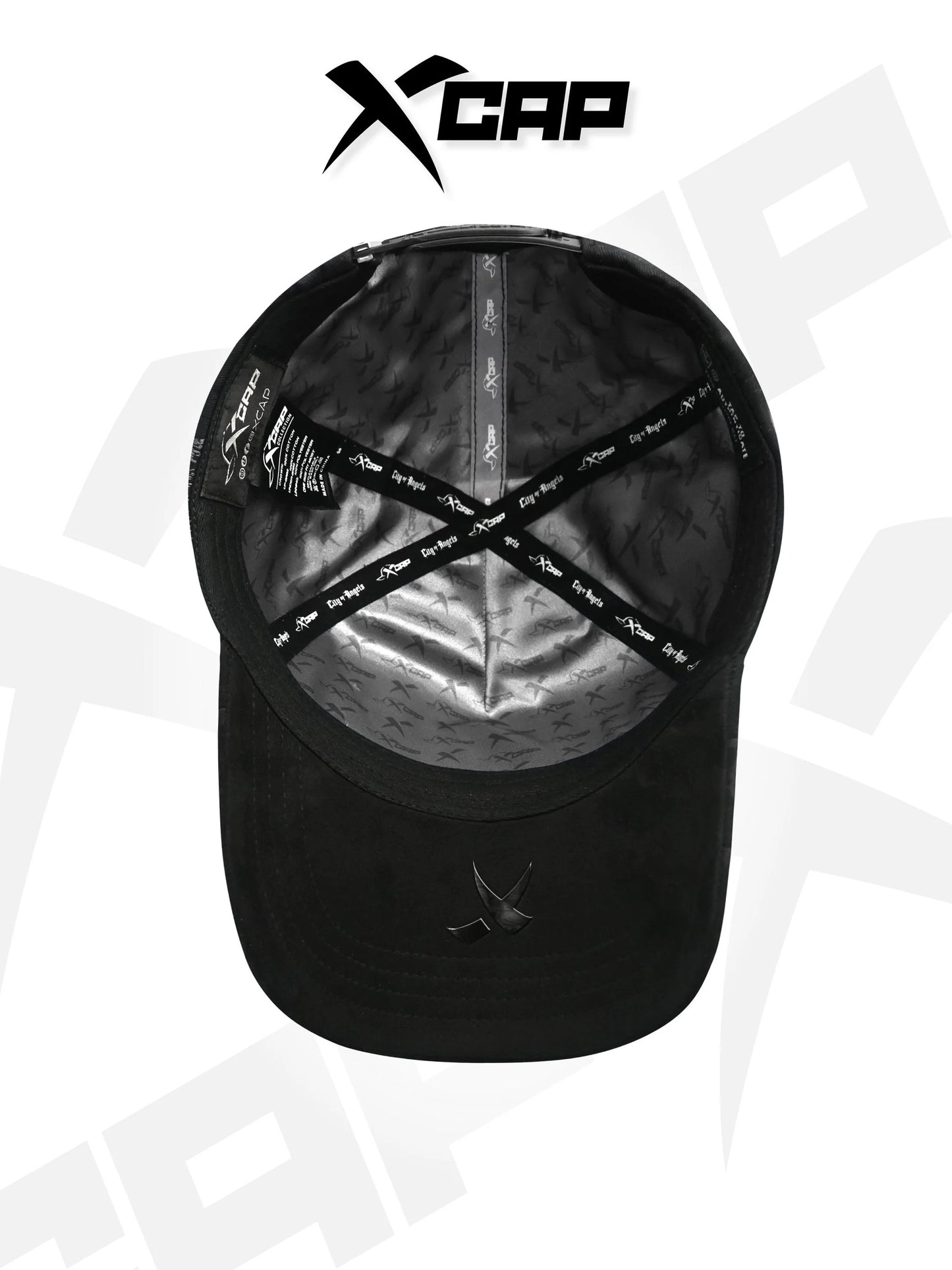 BELICA XCAPS LA DODGERS BLACK ON BLACK UPSIDE LOGO CRUZ