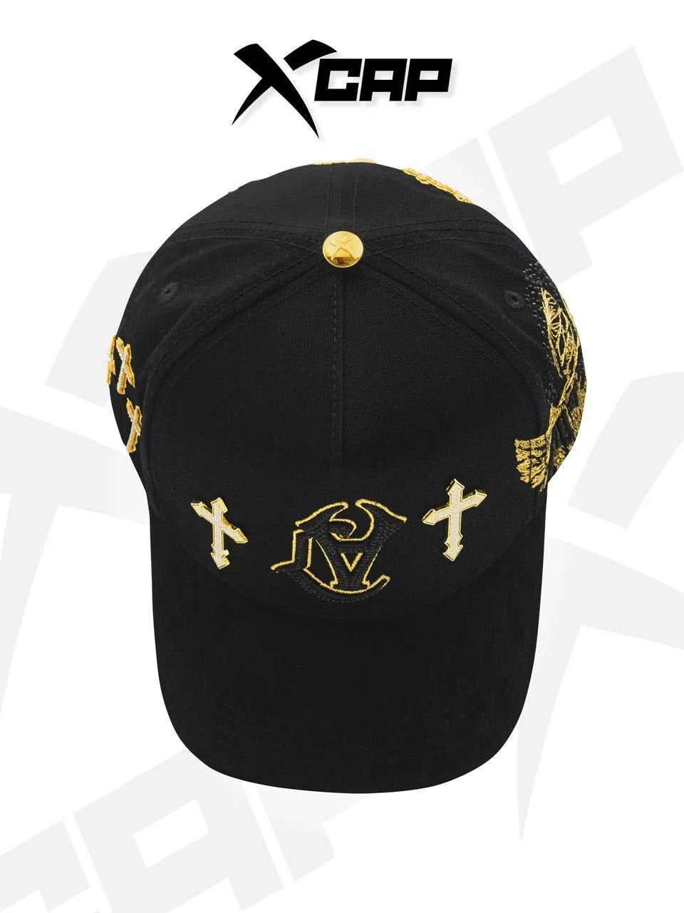 BELICA XCAPS LA DODGERS BLACK GOLD UPSIDE LOGO CRUZ
