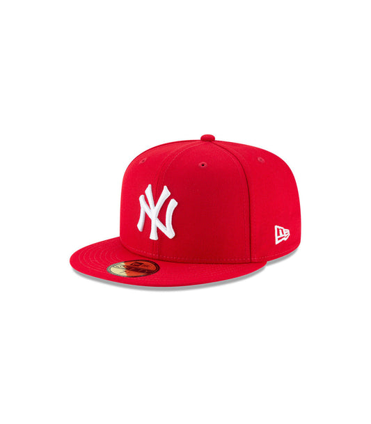 59FIFTY NY YANKEES RED WHITE LOGO