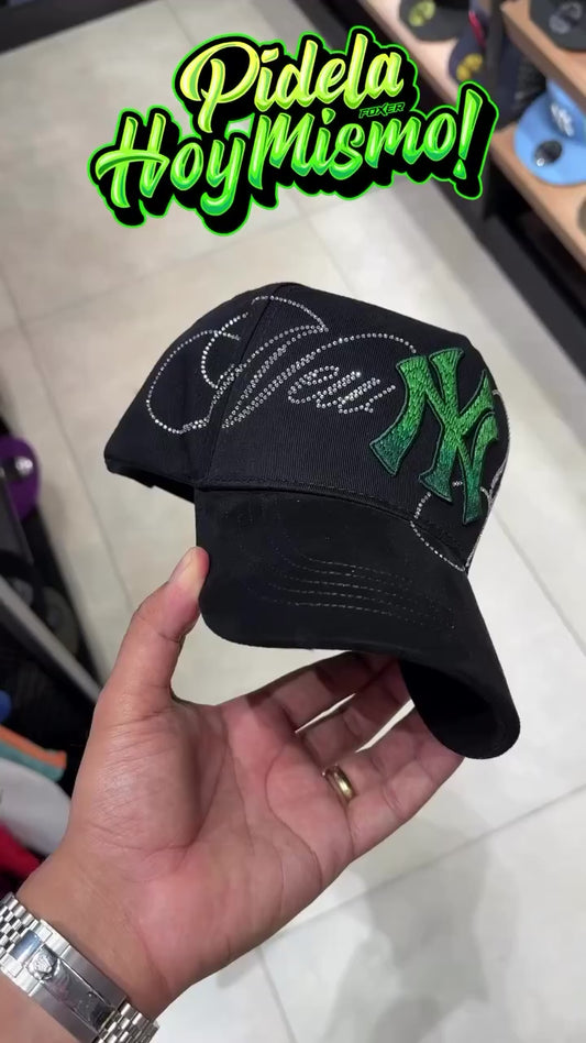 BELICA NY YANKEES BLACK GREEN LOGO