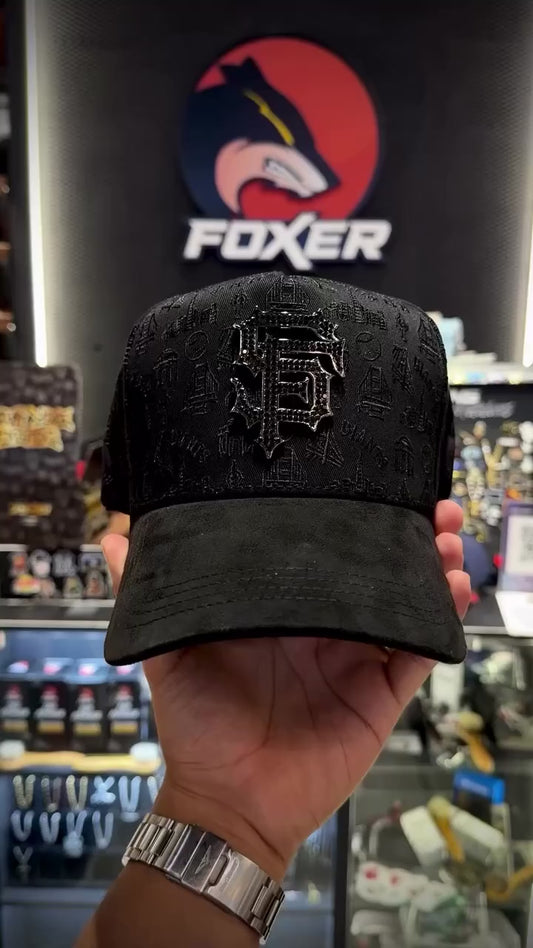 BELICA CAPS FANS SAN FRANCISCO GIANTS BLACK ON BLACK