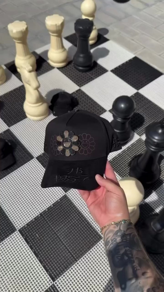 BELICA ACE HATS MURAKAMI BLACK BROWN